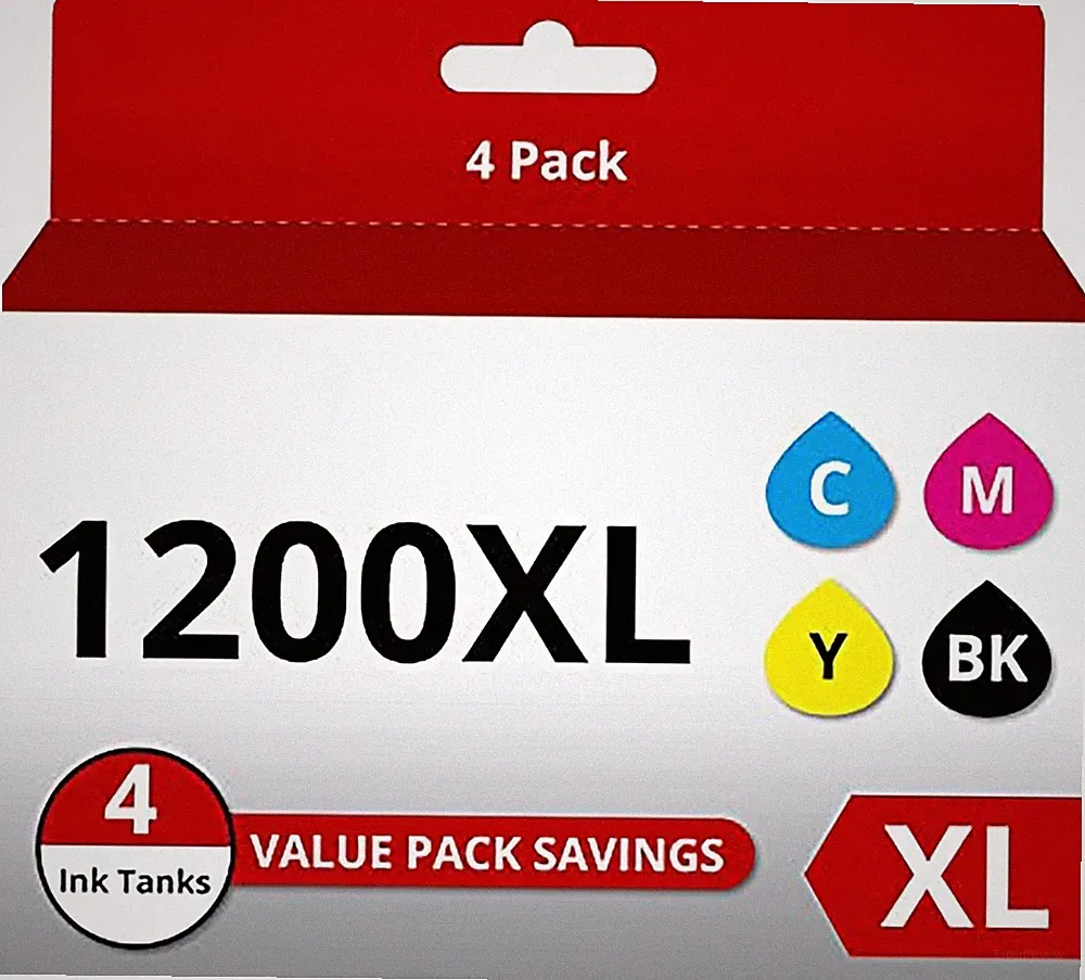 4PK PGI-1200 Ink Cartridge for MB Laser Printer MB2120 MB2020 MB2720 MB2350
