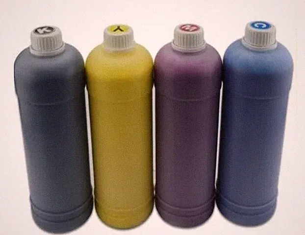4x (CYMK 4,000ML) COMPATIBLE WATER BASED PIGMENT INK FOR KYOCERA PRINTHEADS