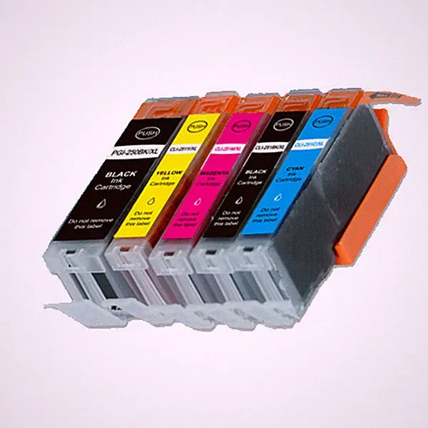 5 PK Printer Ink with chip for Canon 270 271 Pixma TS5020 TS6020 MG6820 MG6821