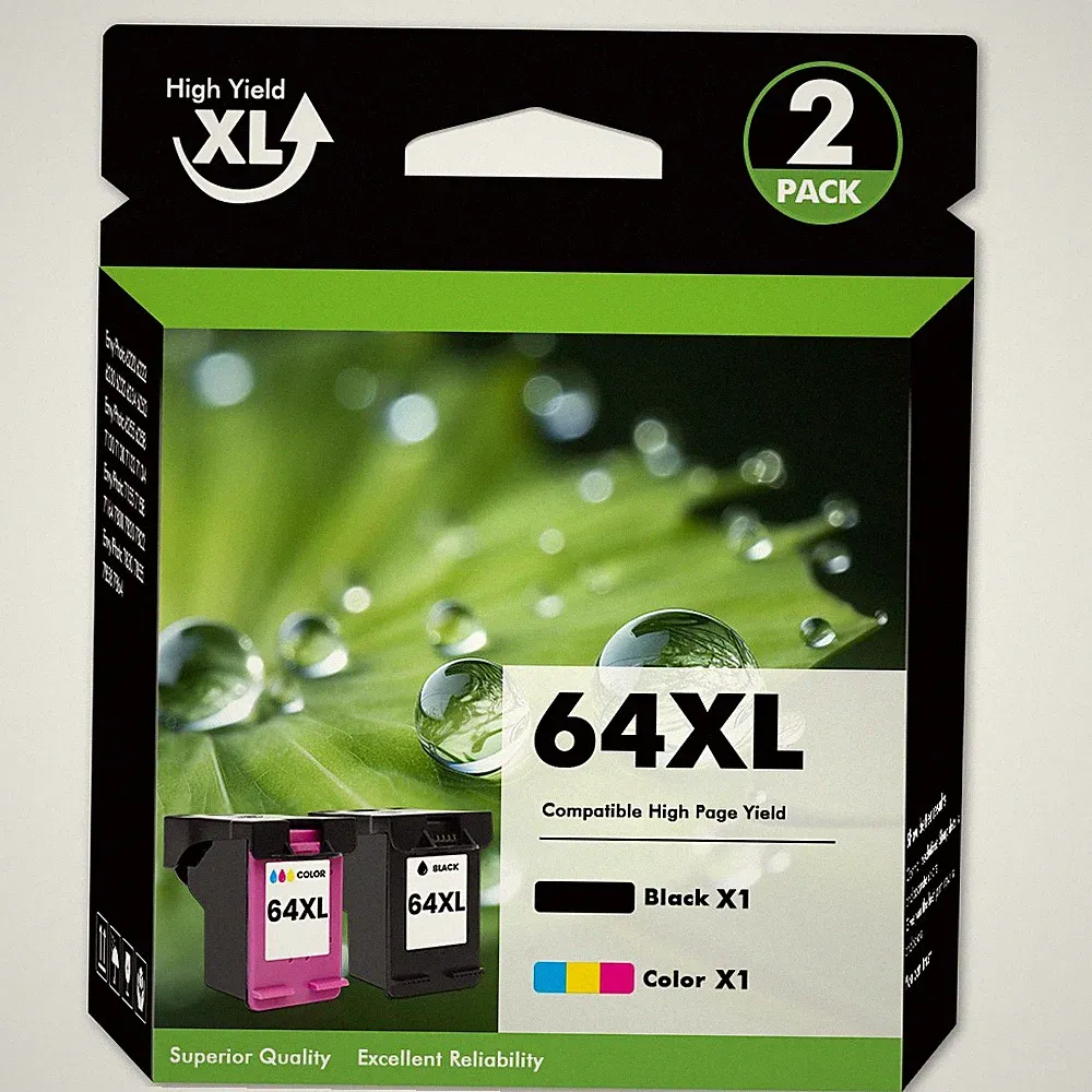 64XL Ink Cartridge for HP 64XL ENVY 5542 6258 7130 7132 7164 7830 7855 6255 lot