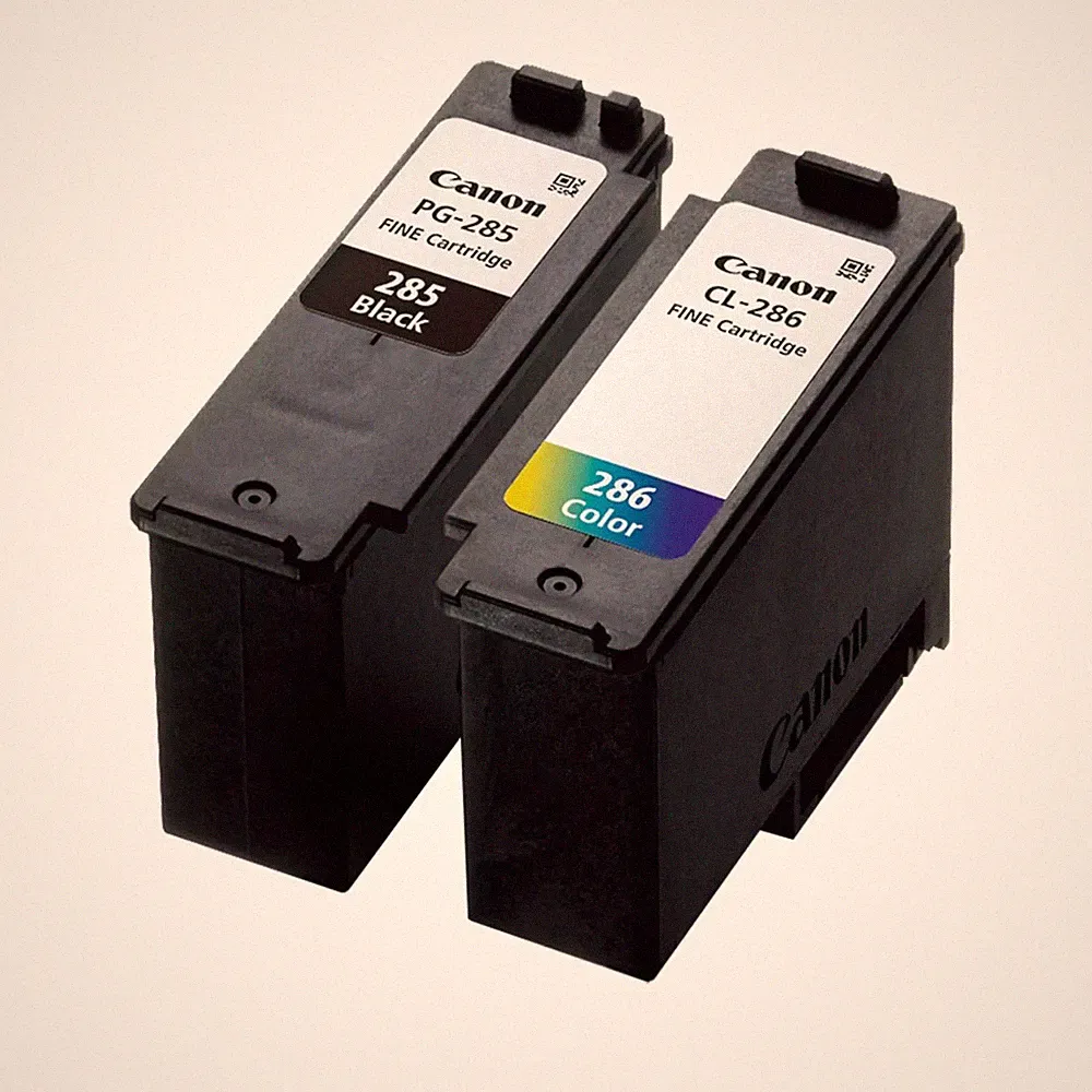 Canon PG-285 Black & CL-286 Color Ink Cartridge Value Pack for PIXMA TS7720 & TR