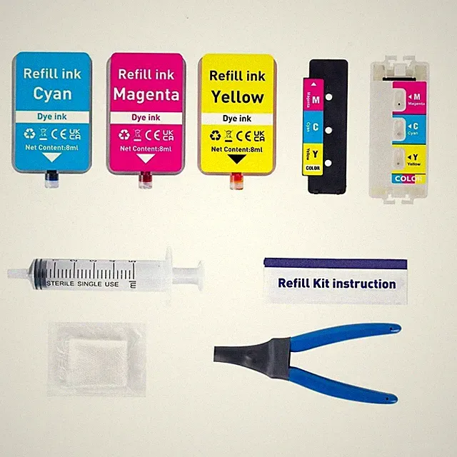 Cartridge Refill Kit Compatible with Canon PG-285 CL-286 cartridges Pixma TR7722