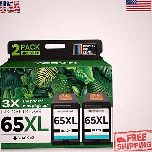 High Yield Black Ink Cartridge Replacement For Deskjet Envy Printers