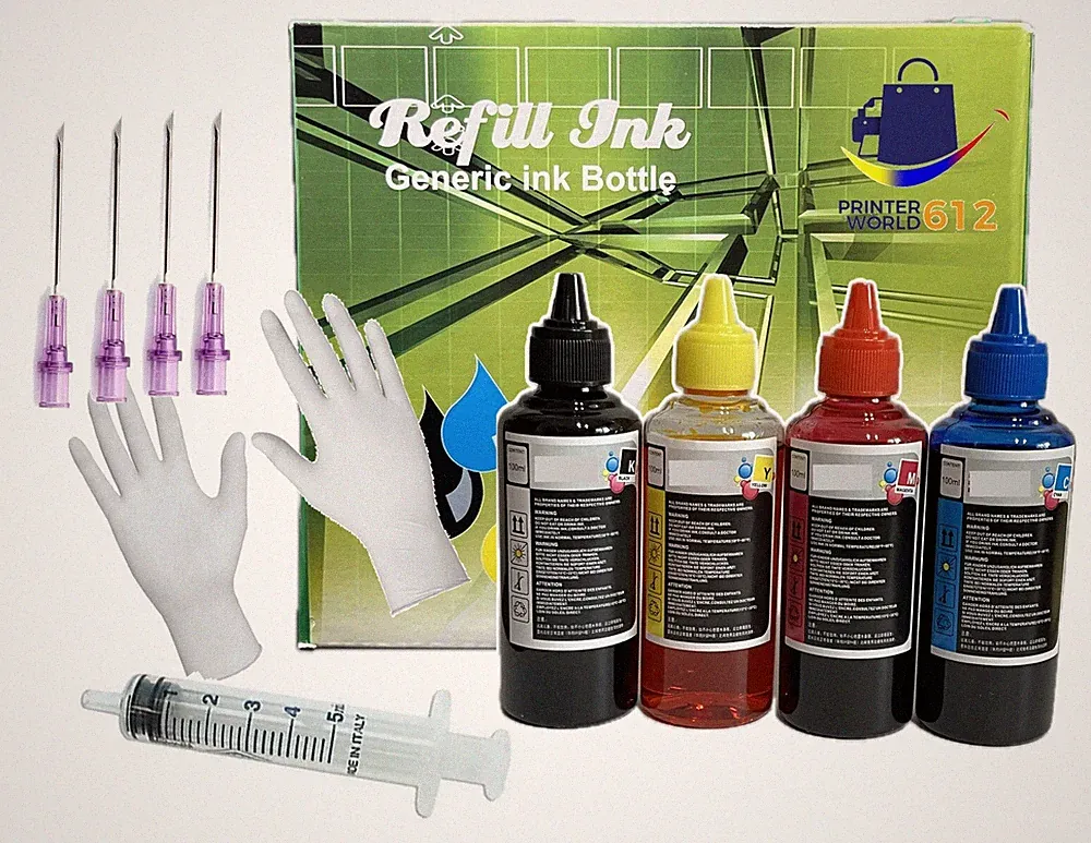 Ink Refill Kit compatible with Epson Printer Cartridge 212 273 232XL 288 822XL