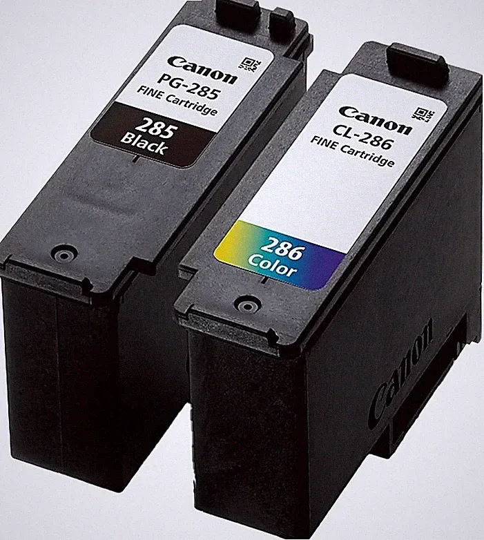 Original Canon PG-285 or CL-286 Black/Tri-Color Ink Cartridges for TR7820 TS7720