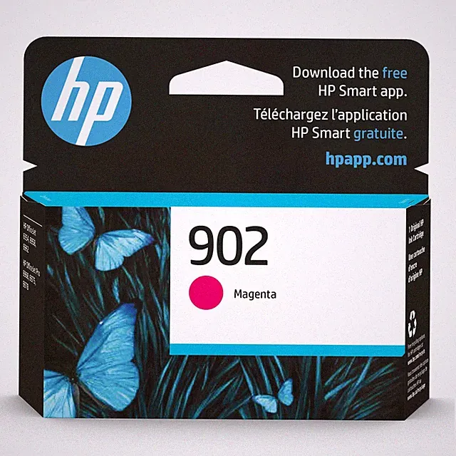 Original Hp Magenta Inkjet Printer Ink For Consistent Business Printing