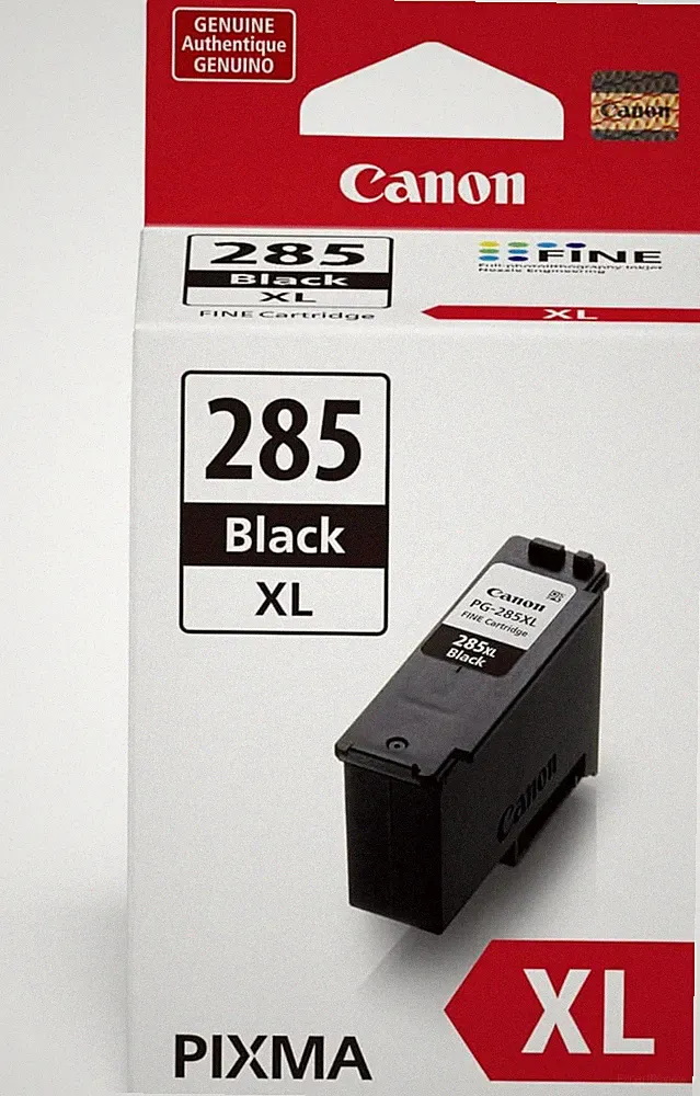 PG-285 XL Genuine Black Ink Cartridge, Compatible with TR7820, TS7720/7722